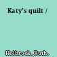 Katy's quilt /