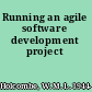 Running an agile software development project