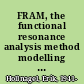 FRAM, the functional resonance analysis method modelling complex socio-technical systems /