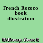 French Rococo book illustration