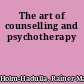 The art of counselling and psychotherapy