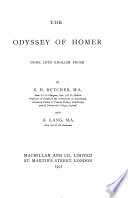 The Odyssey of Homer.