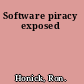 Software piracy exposed