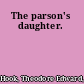 The parson's daughter.