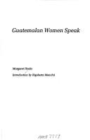 Guatemalan women speak /