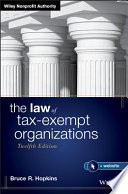 The law of tax-exempt organizations /