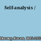 Self-analysis /