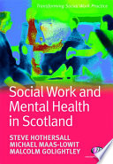 Social work and mental health in Scotland