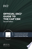 Official (ISC)2 guide to the CAP CBK