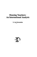 Housing vouchers : an international analysis /