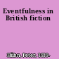 Eventfulness in British fiction