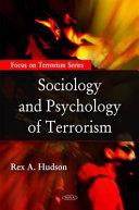 Sociology and psychology of terrorism