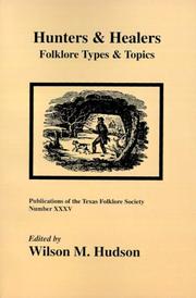 Hunters & Healers Folklore Types & Topics