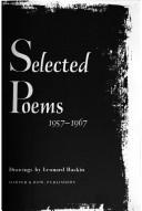 Selected poems, 1957-1967 /