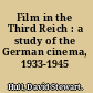 Film in the Third Reich : a study of the German cinema, 1933-1945 /