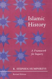 Islamic history : a framework for inquiry /