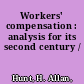 Workers' compensation : analysis for its second century /