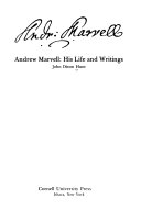 Andrew Marvell : his life and writings /