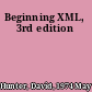 Beginning XML, 3rd edition