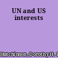 UN and US interests