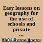 Easy lessons on geography for the use of schools and private families /