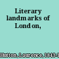 Literary landmarks of London,