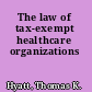 The law of tax-exempt healthcare organizations