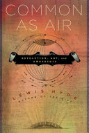 Common as air : revolution, art, and ownership /