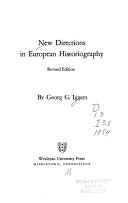 New directions in European historiography /