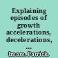 Explaining episodes of growth accelerations, decelerations, and collapses in Western Africa /