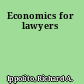 Economics for lawyers