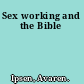 Sex working and the Bible