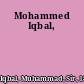 Mohammed Iqbal,