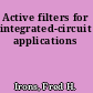 Active filters for integrated-circuit applications