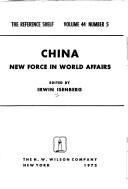 China: new force in world affairs
