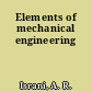 Elements of mechanical engineering