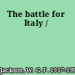 The battle for Italy /