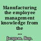 Manufacturing the employee management knowledge from the 19th to 21st centuries /