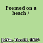 Poemed on a beach /