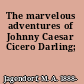 The marvelous adventures of Johnny Caesar Cicero Darling;