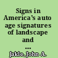 Signs in America's auto age signatures of landscape and place /