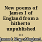 New poems of James I of England from a hitherto unpublished manuscript (Add. 24195) in the British museum,