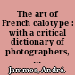 The art of French calotype : with a critical dictionary of photographers, 1845-1870 /