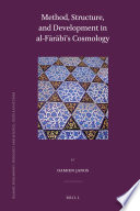 Method, structure, and development in al-Fārābi's cosmology