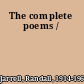 The complete poems /