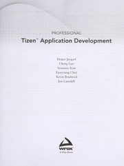 Professional Tizen application development