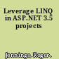 Leverage LINQ in ASP.NET 3.5 projects
