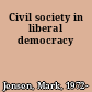 Civil society in liberal democracy