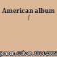 American album /