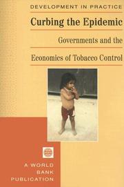 Curbing the epidemic : Governments and the economics of tobacco control.